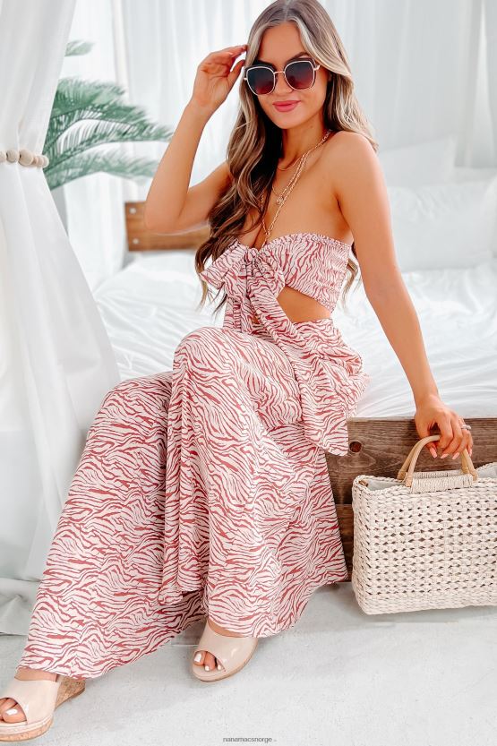 støvete lilla NanaMacs todelt sett med dristig skjønnhet med sebratrykk 402NJ01637