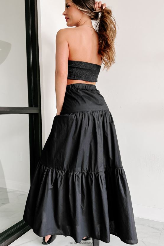 svart NanaMacs holde ideene dine todelt skjørtsett 402NJ01150