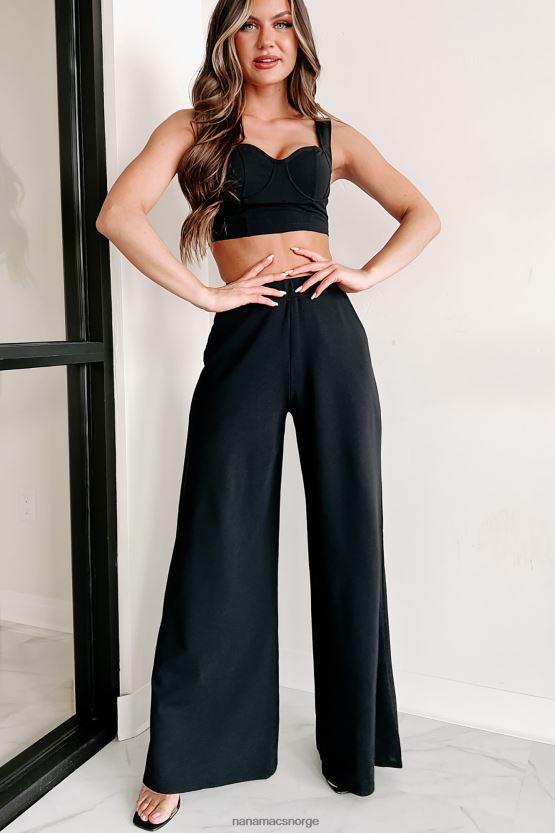 svart NanaMacs ingen kjedelige øyeblikk todelt buksesett 402NJ01592