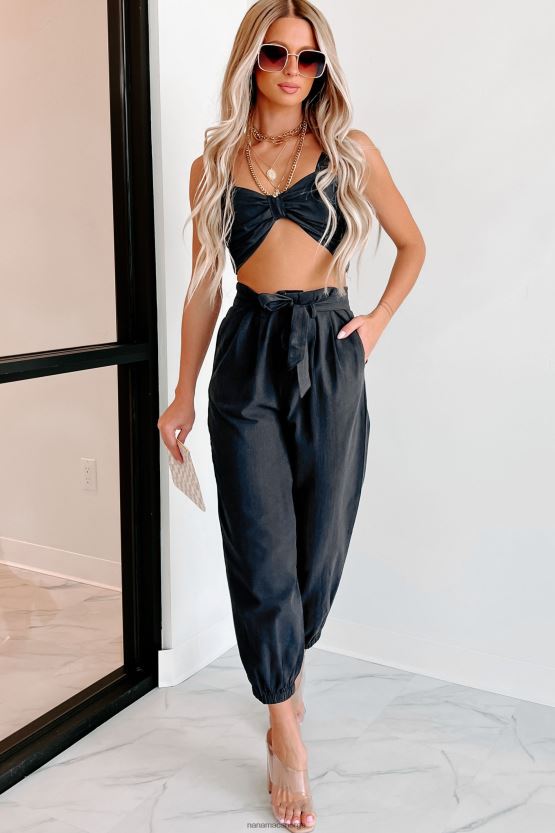 svart NanaMacs tilstede i øyeblikket todelt joggersett 402NJ01413