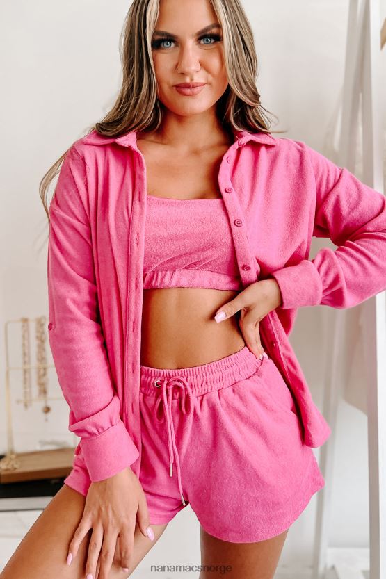 rosa NanaMacs poser pakket tredelt topp shorts sett 402NJ0499