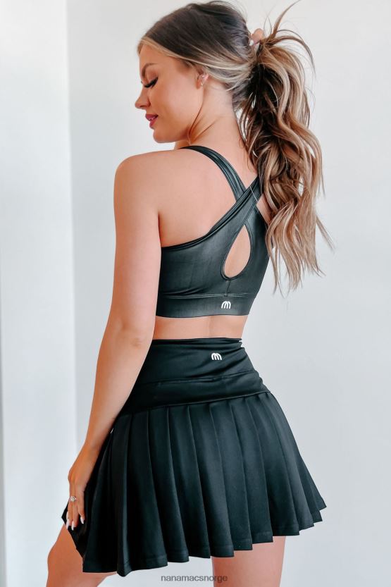 svart NanaMacs kraft gjennom original cross-back sports-BH 402NJ01254