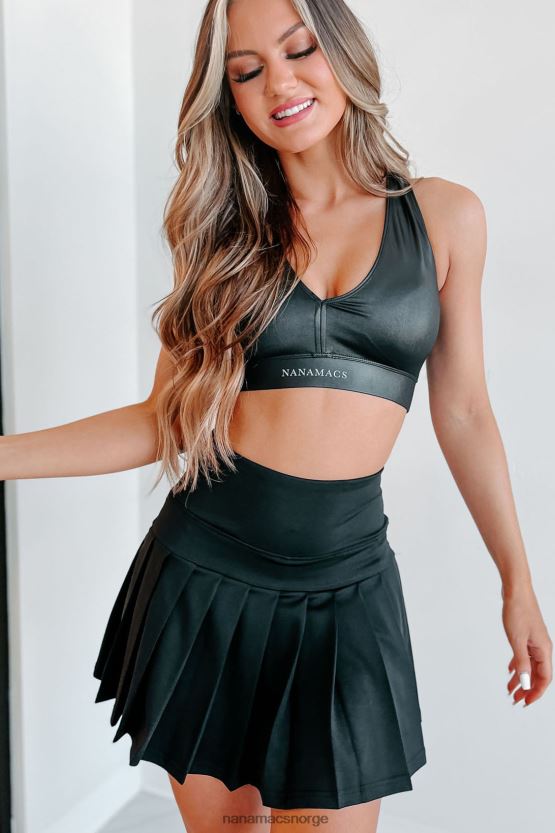 svart NanaMacs kraft gjennom original cross-back sports-BH 402NJ01254