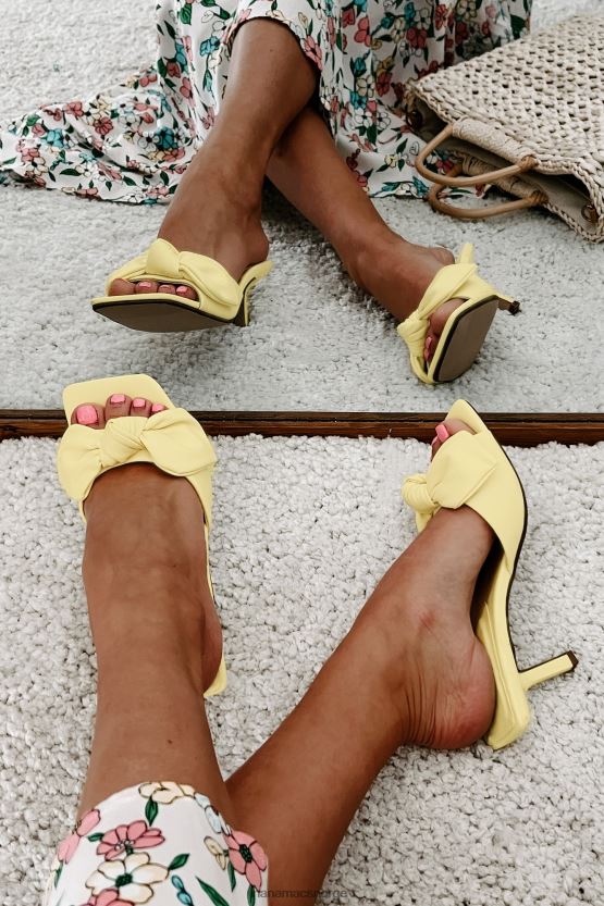 gul NanaMacs pen i Praha-knyttede hæler 402NJ03944