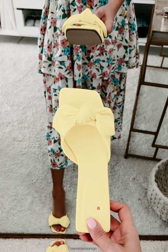 gul NanaMacs pen i Praha-knyttede hæler 402NJ03944