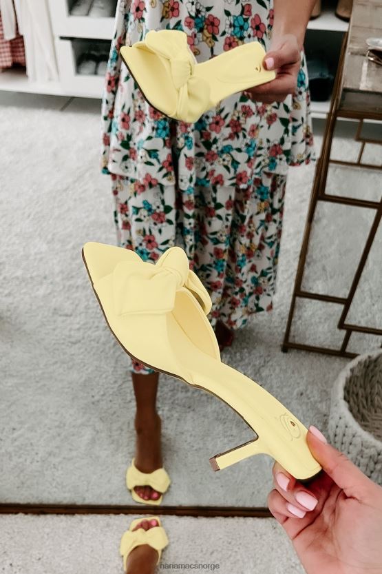 gul NanaMacs pen i Praha-knyttede hæler 402NJ03944