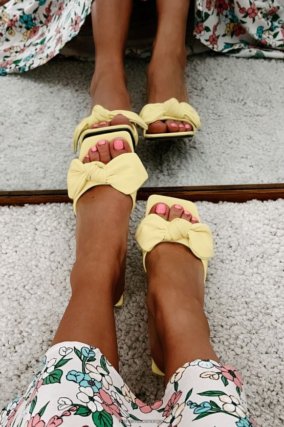 gul NanaMacs pen i Praha-knyttede hæler 402NJ03944