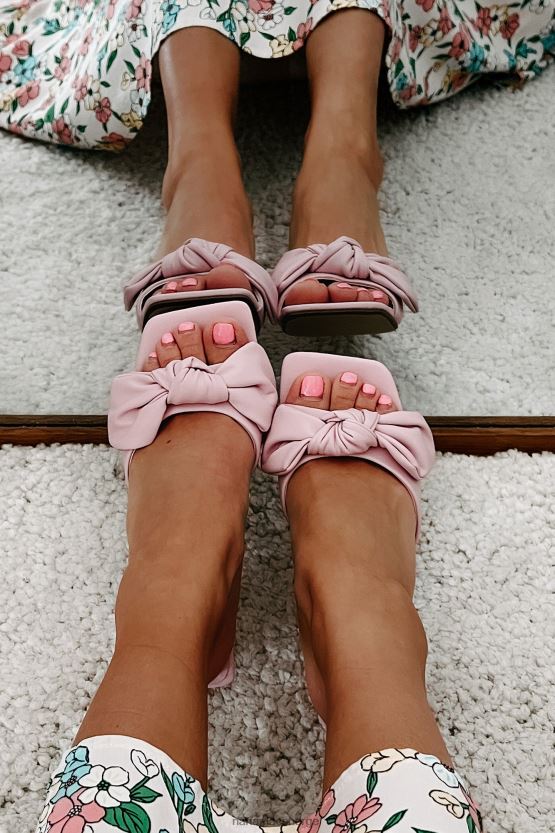 rosa NanaMacs pen i Praha-knyttede hæler 402NJ03941