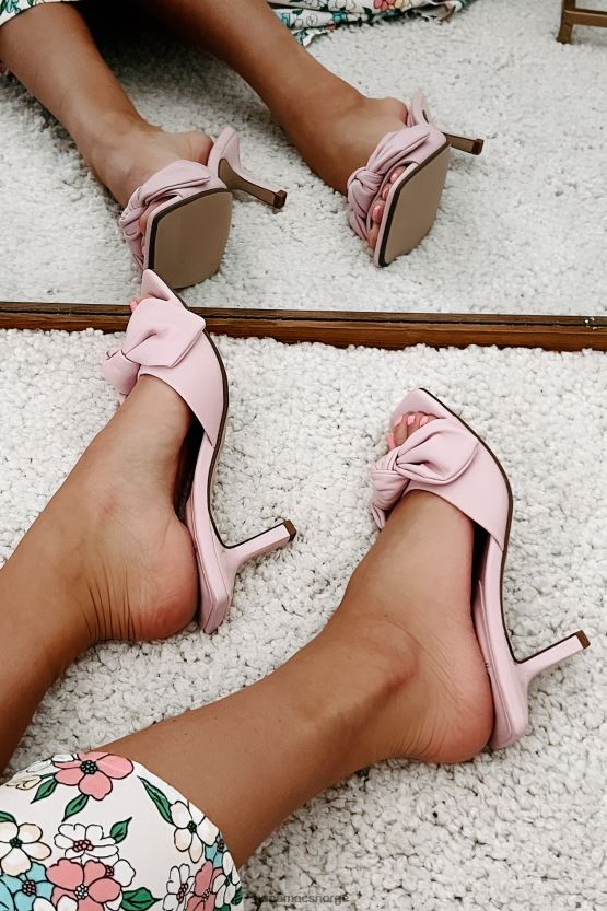 rosa NanaMacs pen i Praha-knyttede hæler 402NJ03941