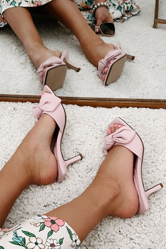 rosa NanaMacs pen i Praha-knyttede hæler 402NJ03941