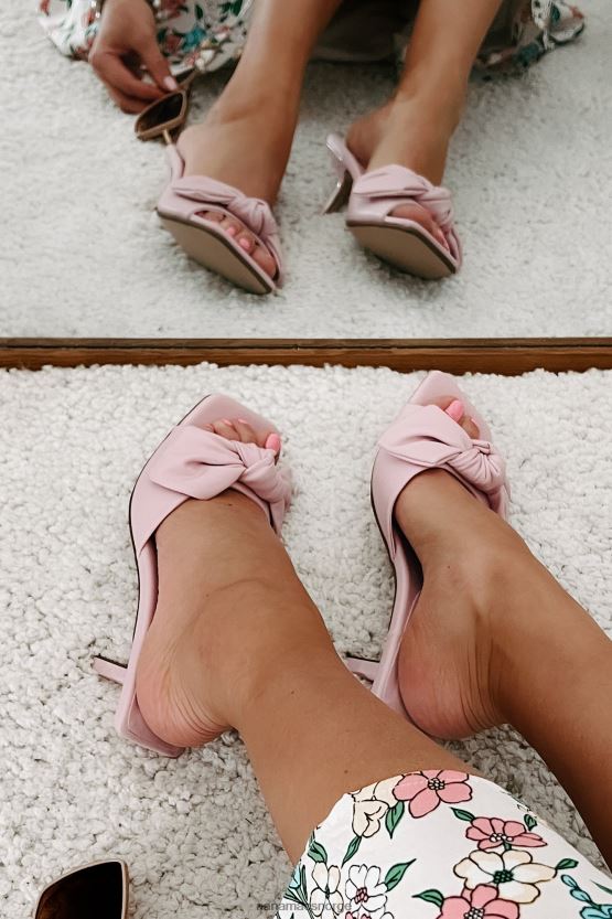 rosa NanaMacs pen i Praha-knyttede hæler 402NJ03941