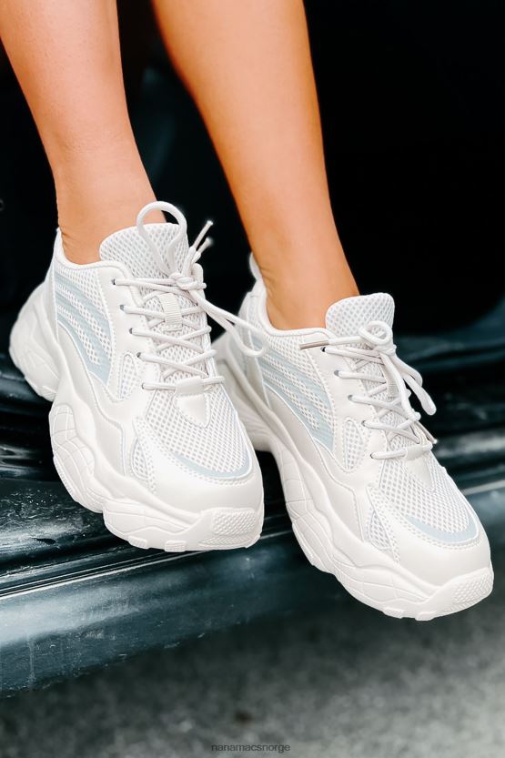 beige NanaMacs gjør rundene chunky joggesko 402NJ04042