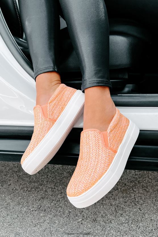 fersken NanaMacs starter min reise rafia vevde slip-on joggesko 402NJ04054