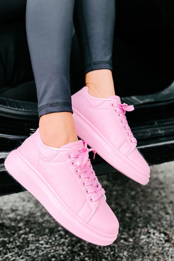 rosa NanaMacs fortau spankulere plattform joggesko 402NJ04048