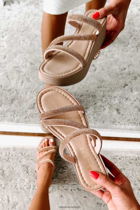 Rose gull NanaMacs rosana rhinestone plattformsandaler 402NJ04000