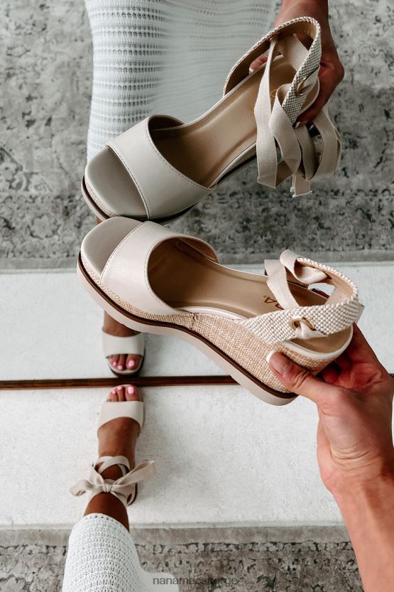 bein NanaMacs makayla ankelslips espadrille wedge sandaler 402NJ04008