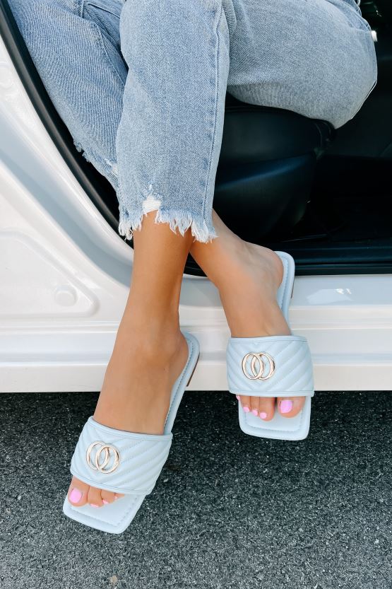 blå NanaMacs chic moments vattert sandal 402NJ04027