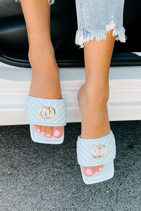 blå NanaMacs chic moments vattert sandal 402NJ04027