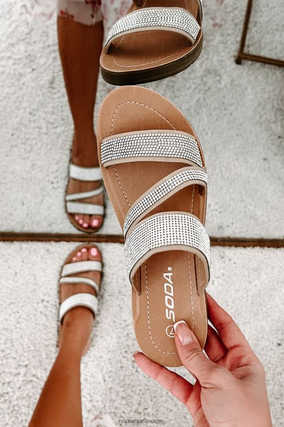 naturlig NanaMacs naveena rhinestone sandaler 402NJ04018