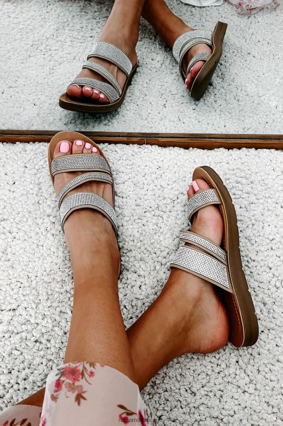 naturlig NanaMacs naveena rhinestone sandaler 402NJ04018