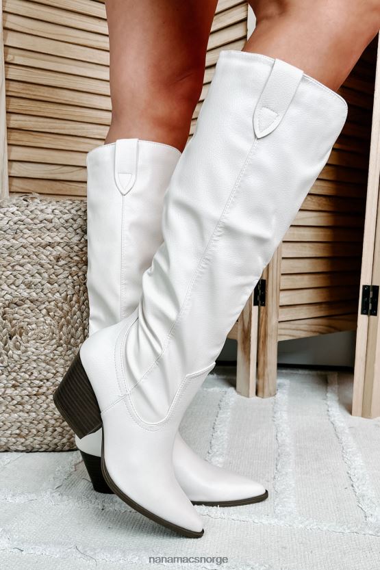beige NanaMacs ashby knehøye westernstøvler 402NJ03870