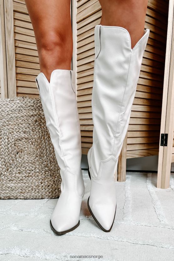 beige NanaMacs ashby knehøye westernstøvler 402NJ03870