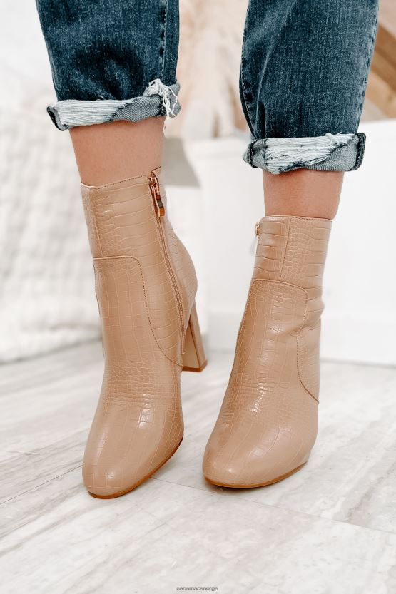 honning krokodille NanaMacs dreper spillet faux croc billini booties 402NJ03909