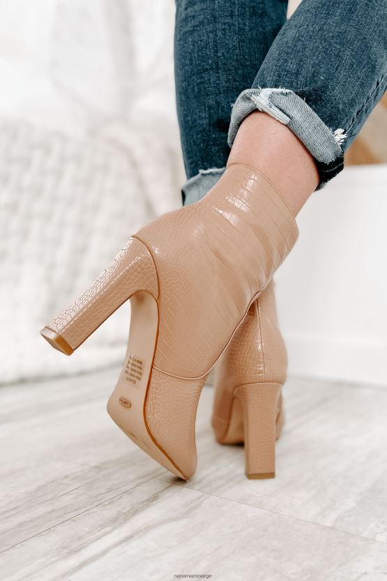 honning krokodille NanaMacs dreper spillet faux croc billini booties 402NJ03909