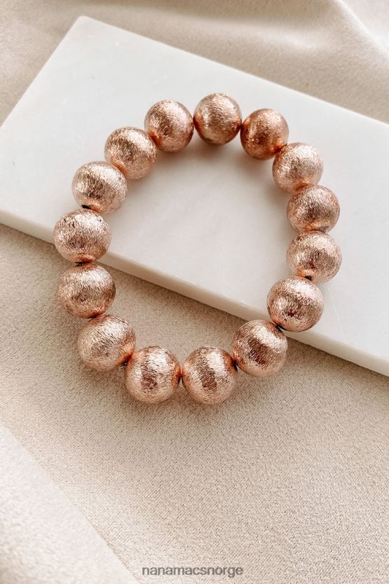 Rose gull NanaMacs bly med selvtillit perlearmbånd 402NJ04377