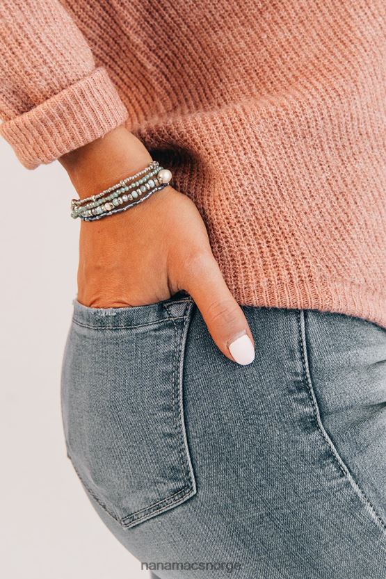 blå NanaMacs helgemål perlearmbånd 402NJ04416