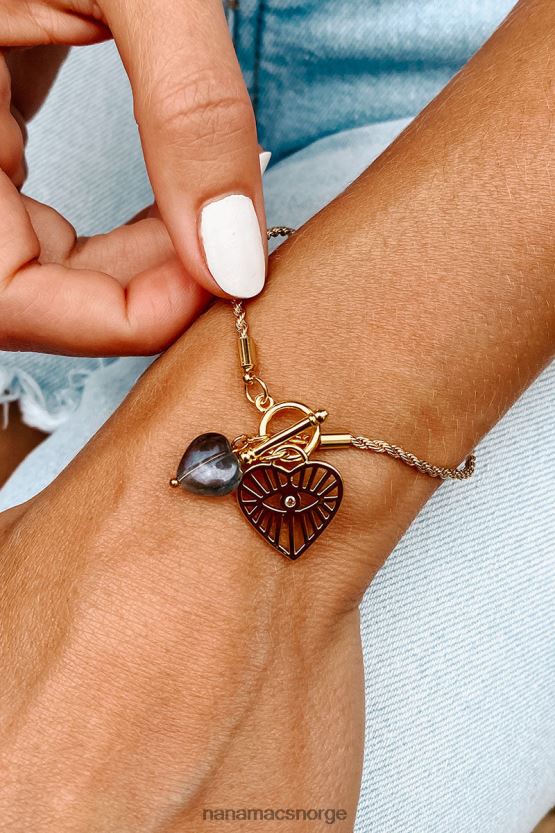 blå NanaMacs hjertet av havet bytte sjarmarmbånd 402NJ04389