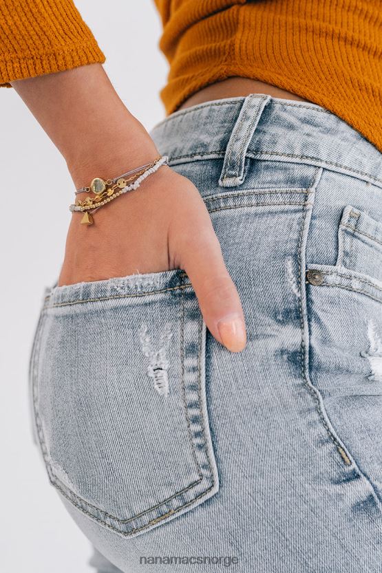 grå NanaMacs halvparten av meg armbåndsett 402NJ04423