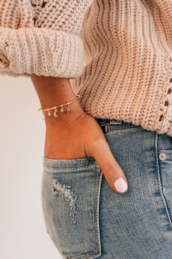 gull NanaMacs fanget ser justerbart armbånd 402NJ04411