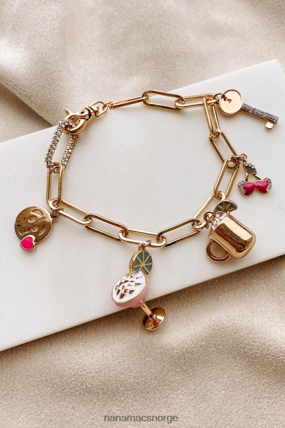 multi NanaMacs festfolk sjarmarmbånd 402NJ04373