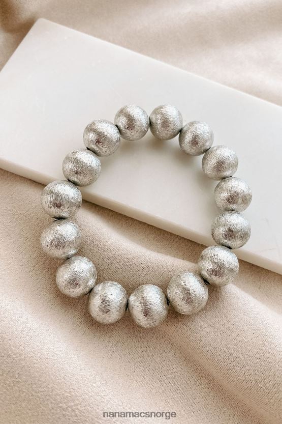sølv NanaMacs bly med selvtillit perlearmbånd 402NJ04385