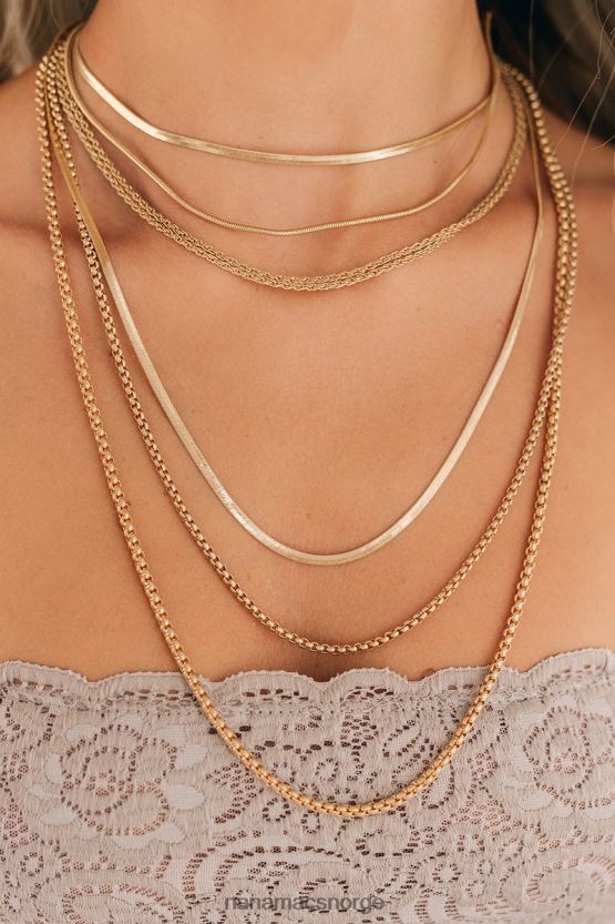 gull NanaMacs gå helt ut lagdelt kjede 402NJ04220