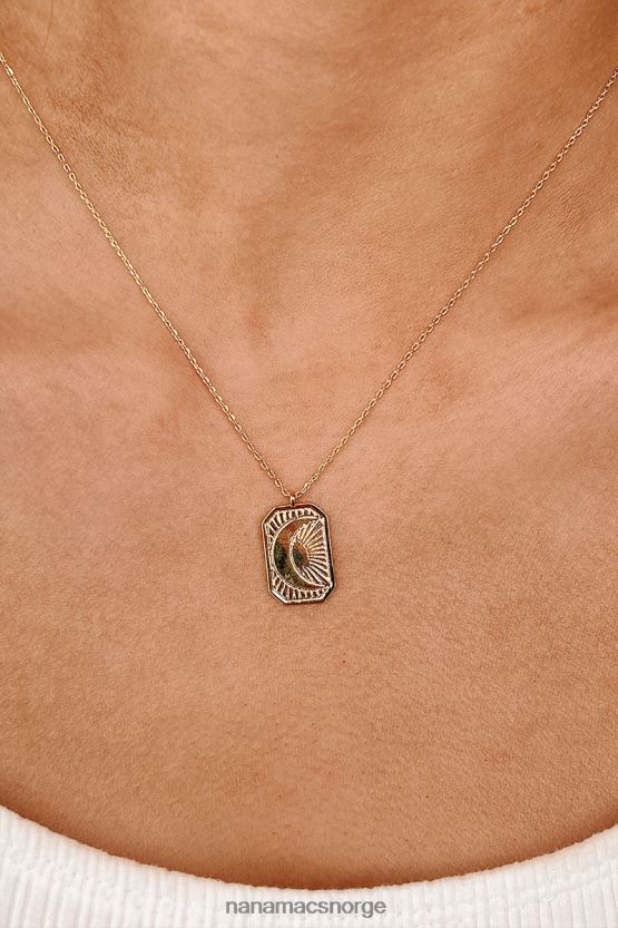 gull NanaMacs magnetisk måneanheng halskjede 402NJ04142