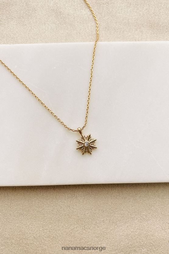 gull NanaMacs mitt indre lyse gullbelagte stjernekjede 402NJ04170