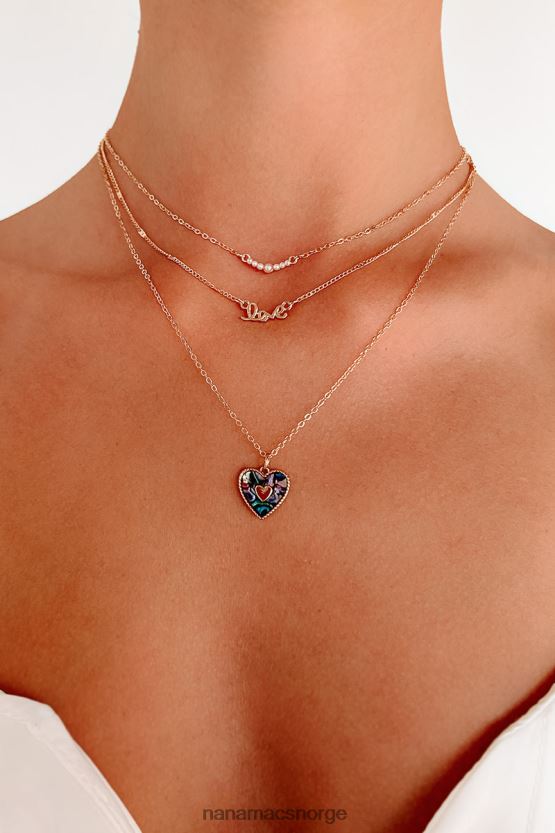 gull NanaMacs name of love lagdelt sjarmkjede 402NJ04088