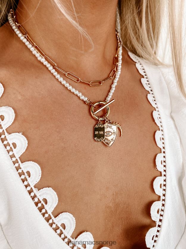 gull NanaMacs prins sjarmerende lagdelt kjede 402NJ04143