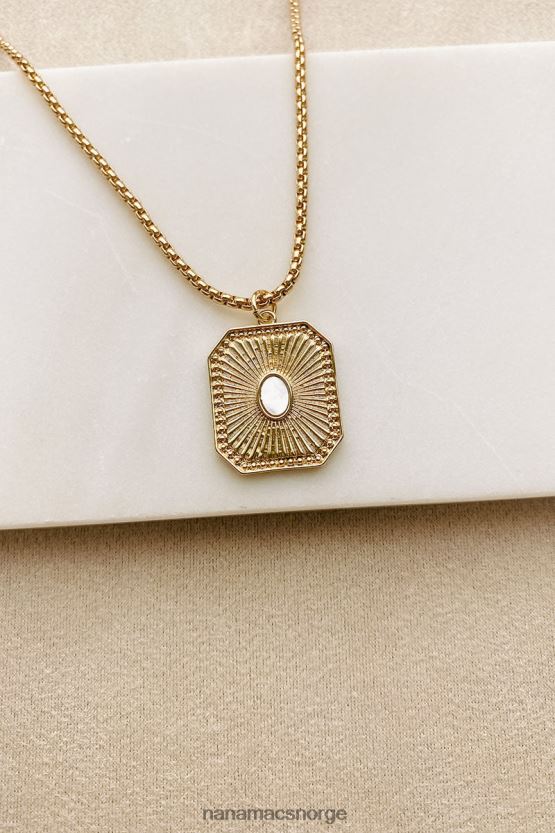 gull NanaMacs ser nydelig babe lagdelt anheng halskjede 402NJ04104