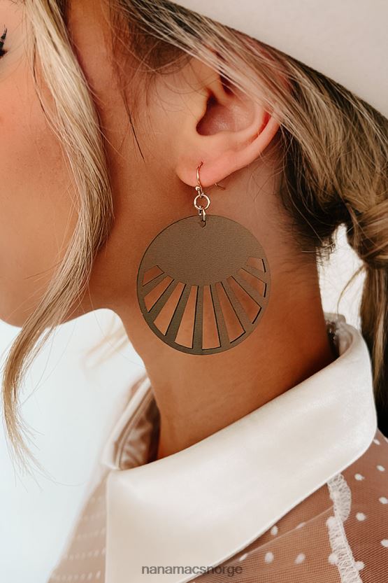 brun NanaMacs farlige trekk dingler øredobber 402NJ04241