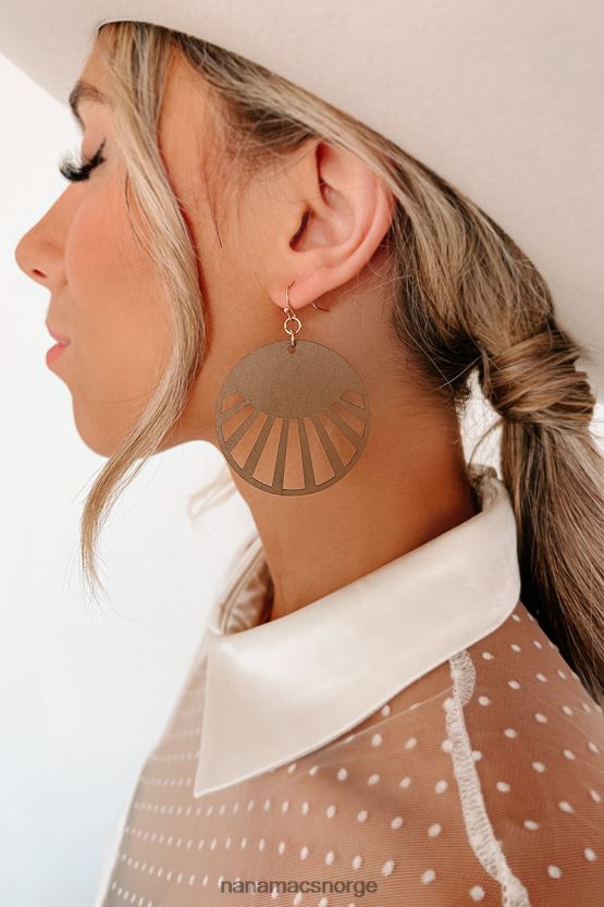 brun NanaMacs farlige trekk dingler øredobber 402NJ04241