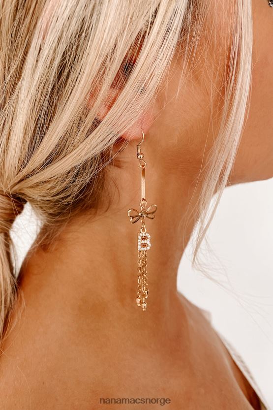 gull NanaMacs b er for vakre dingle øredobber 402NJ04314