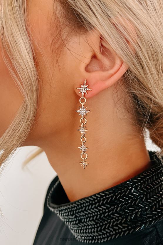 gull NanaMacs følg stjernene dingle øredobber 402NJ04237