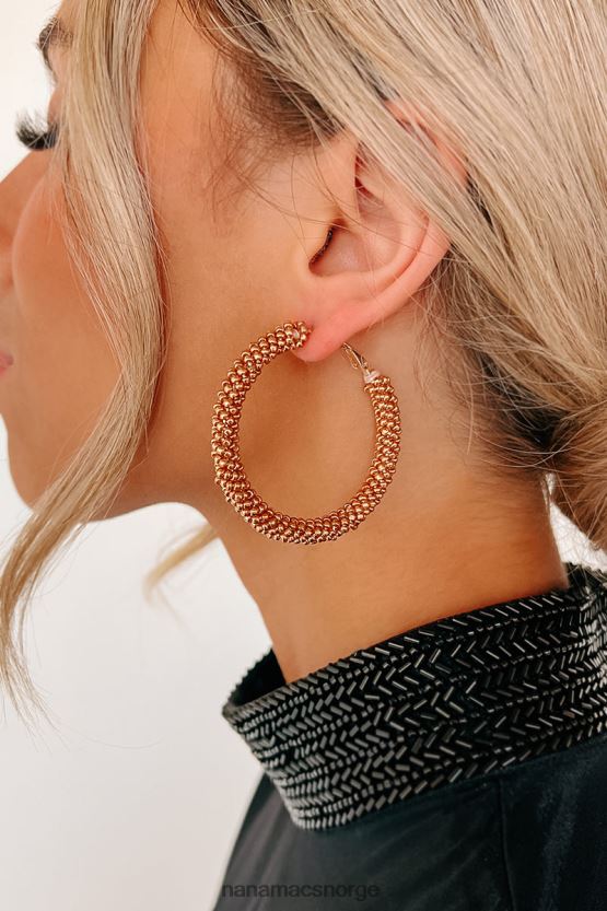 gull NanaMacs kraftige allierte perleøredobber 402NJ04242