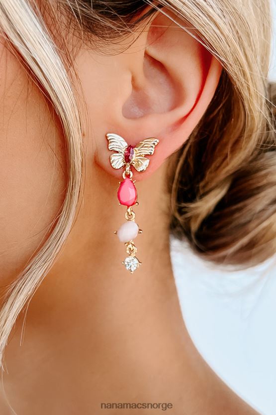 mote NanaMacs garden of life butterfly dangle øredobber 402NJ04265