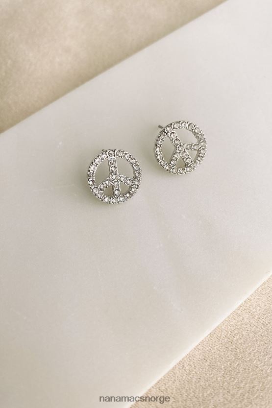 sølv NanaMacs beholde fredsøredobbene 402NJ04284