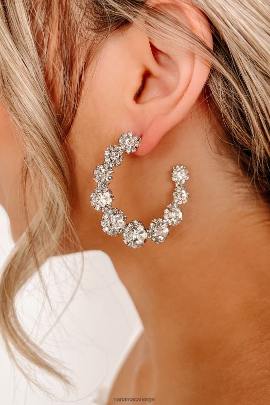 sølv NanaMacs dele rikdom bøyle øredobber 402NJ04299