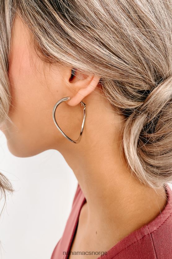 sølv NanaMacs vårens favoritter bøyleøreringer 402NJ04321